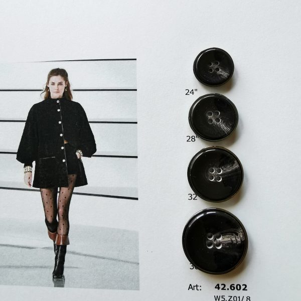 Botón de resina+zamac