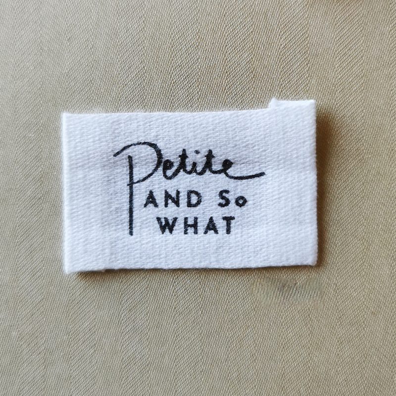 Etiquetas de algodón orgánico